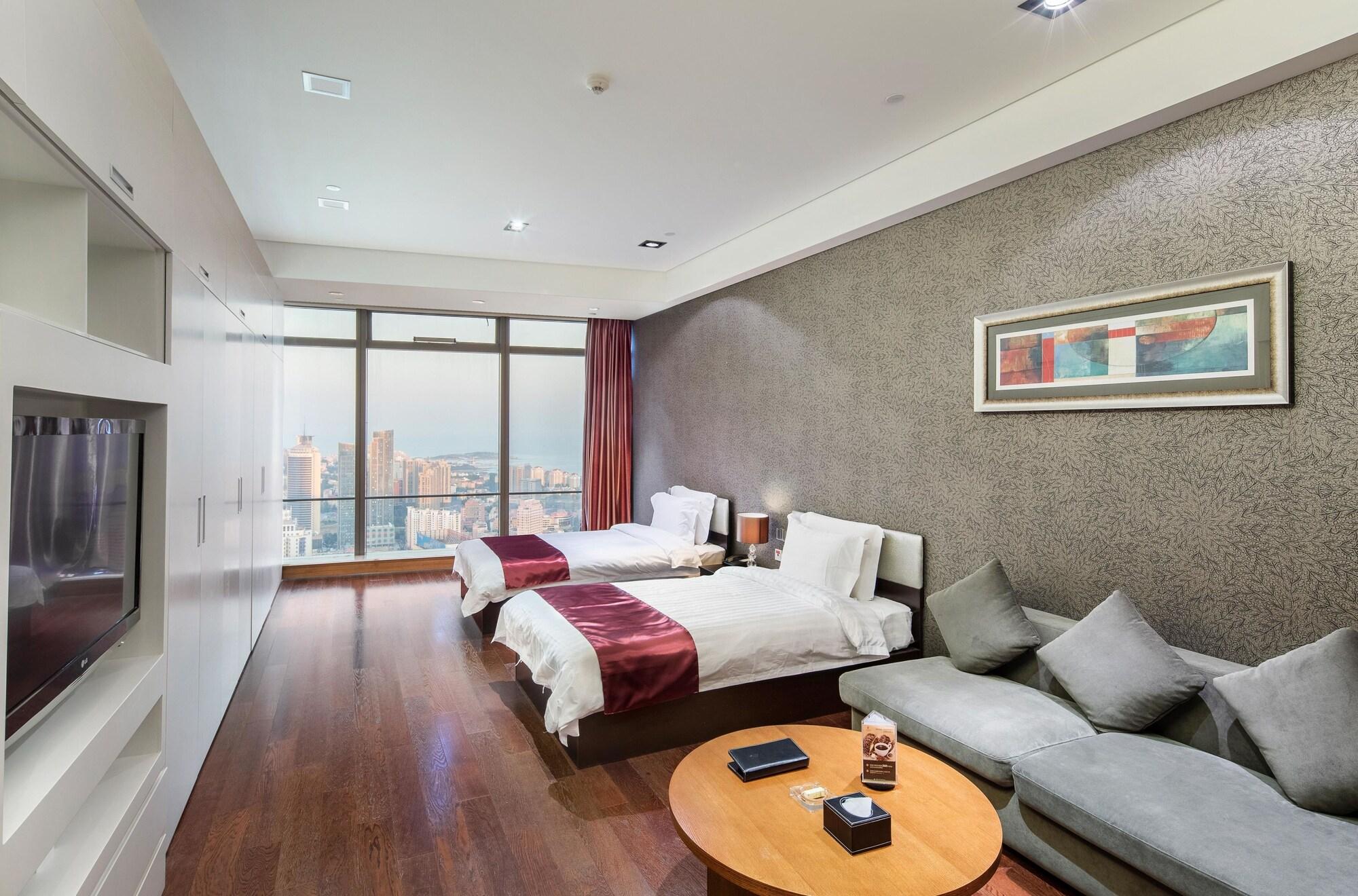 Grand Madison Qingdao Harbour-View Central（Former Qingdao Farglory Hotel） Экстерьер фото