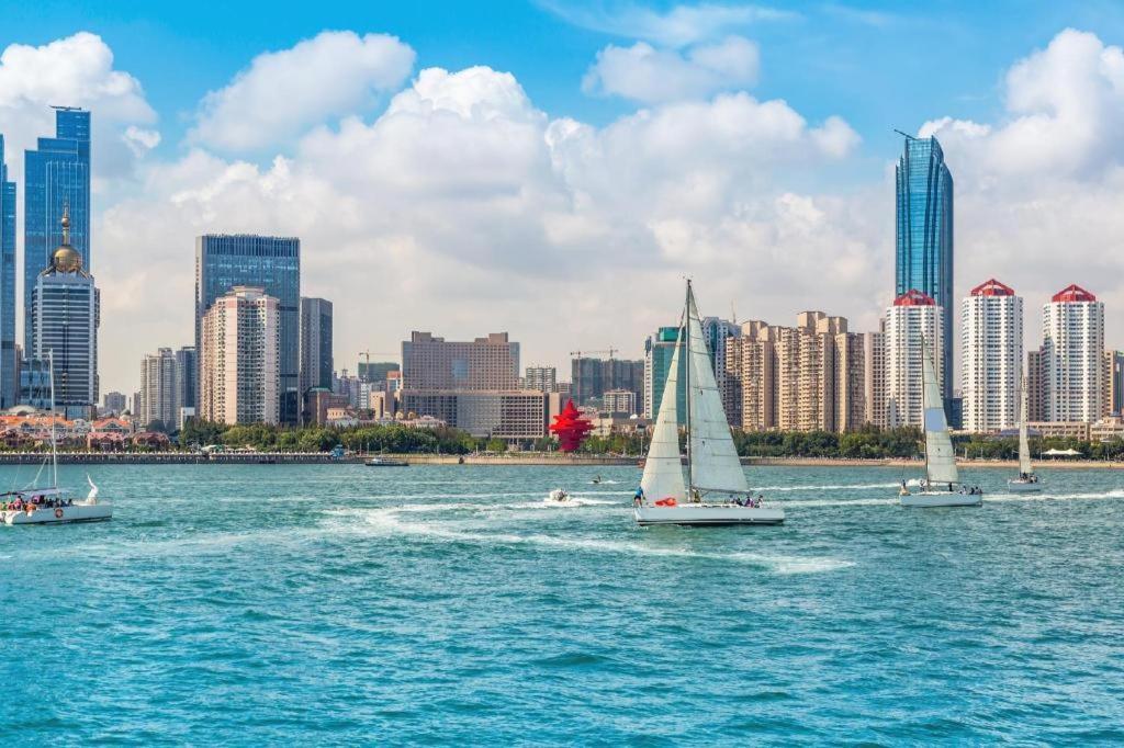 Grand Madison Qingdao Harbour-View Central（Former Qingdao Farglory Hotel） Экстерьер фото